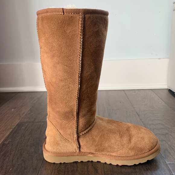 UGG Classic Tall Boot in Chestnut - Picture 8 of 15
